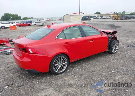 2016 Lexus Is 200T from USA, damaged, VIN JTHBA1D24G5014843